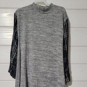 Girls grey Knit Dress Size 10